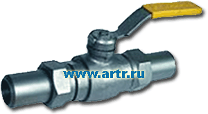Кран шаровый газовый ГШК штуцерный