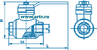 Кран 11нж01п